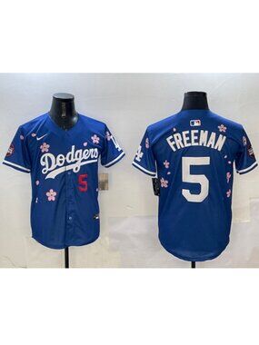 Freddie Freeman  Jersey Blue Stitched
